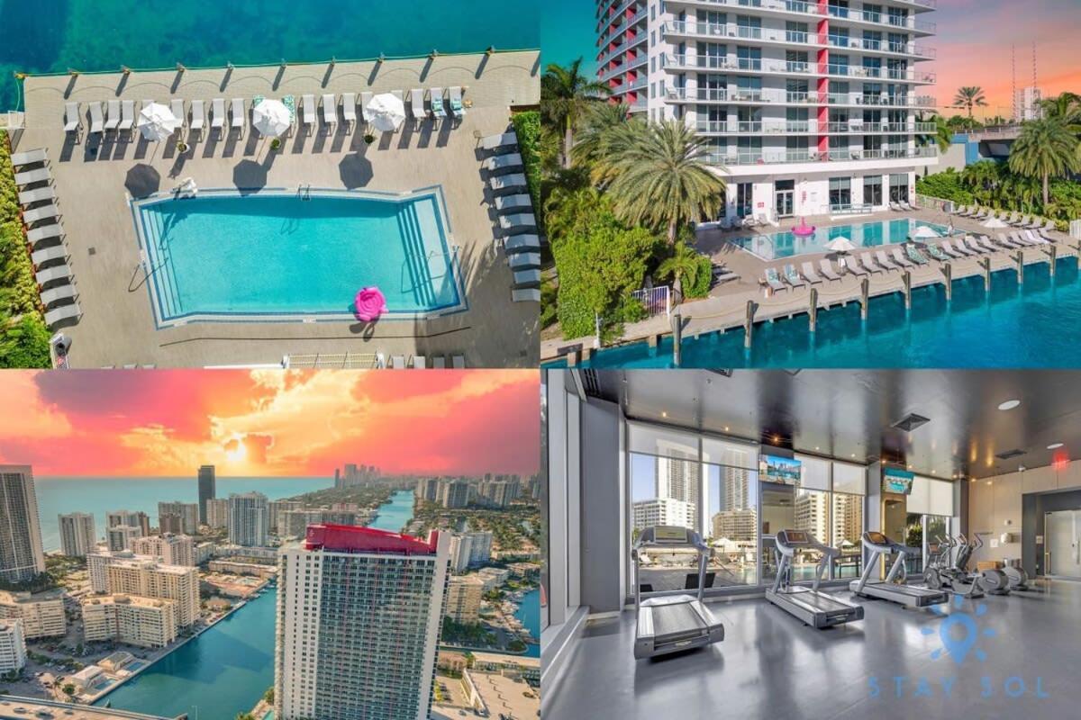 Spectacular View With Balcony, Pool, Near * Hallandale Beach